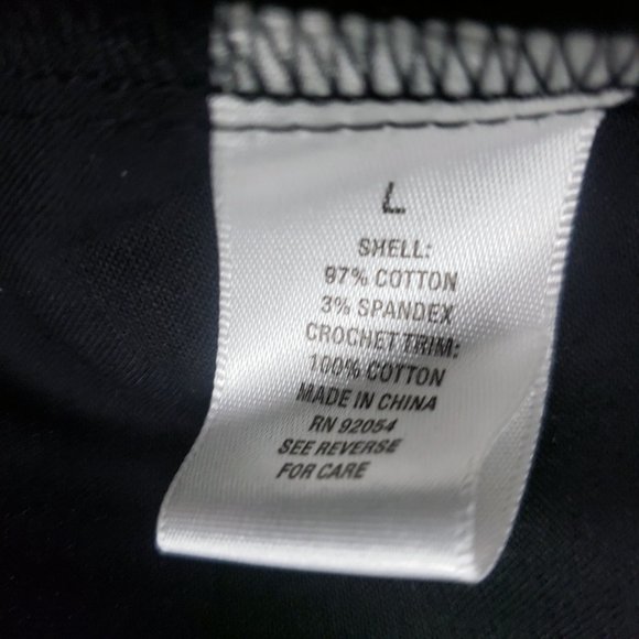 Dress Barn Women's Black Open Front Lace Crochet Lightweight Jacket Wrap - Picture 9 of 10